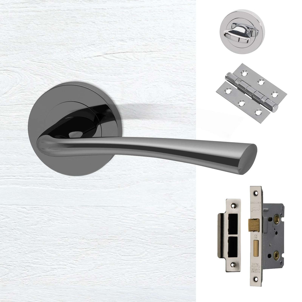 Oder Round Rose Bathroom Handle Pack