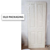 OUTLET - Victorian 4 Panel Internal Door - Smooth - White Primed - No Damage