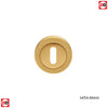 EUL002 Open Lock Escutcheon - 6 Finishes