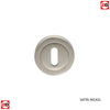 EUL002 Open Lock Escutcheon - 6 Finishes