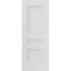 J B Kind White Classic Osborne Panel Primed Door