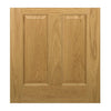Oxford American White Oak Veneer Panel Single Evokit Pocket Door Detail - Prefinished