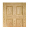 Oxford American White Oak Veneer Panel Door - Prefinished
