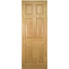Oxford American White Oak Veneer Panel Door - Prefinished