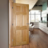 Bespoke Oxford American Oak Veneer Panel Internal Door - Prefinished
