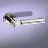 Palermo Mediterranean Lever on Rose - Satin Nickel