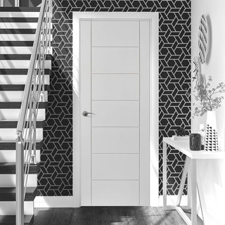 Image: palermo white primed door