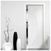 Salerno Flush Single Evokit Pocket Door - Primed