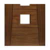 Pamplona Walnut Single Evokit Pocket Door Detail - Prefinished