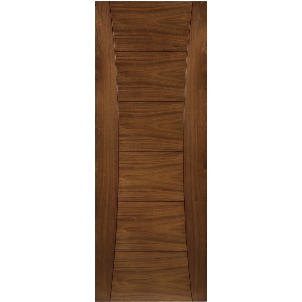 Pamplona Walnut Absolute Evokit Single Pocket Door Detail - Prefinished
