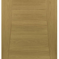 Three Folding Doors & Frame Kit - Pamplona Oak Flush 3+0 - Prefinished