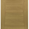 Five Folding Doors & Frame Kit - Pamplona Oak Flush 3+2 - Prefinished