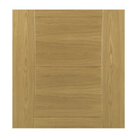 Pamplona Oak Flush Double Evokit Pocket Door Detail - Prefinished