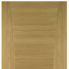 Two Folding Doors & Frame Kit - Pamplona Oak Flush 2+0 - Prefinished