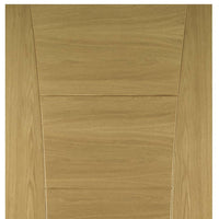 Two Folding Doors & Frame Kit - Pamplona Oak Flush 2+0 - Prefinished
