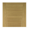 Pamplona Oak Flush Evokit Pocket Fire Door Detail - 1/2 Hour Fire Rated - Prefinished