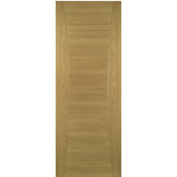 Pamplona Oak Flush Fire Door - 1/2 Hour Fire Rated - Prefinished