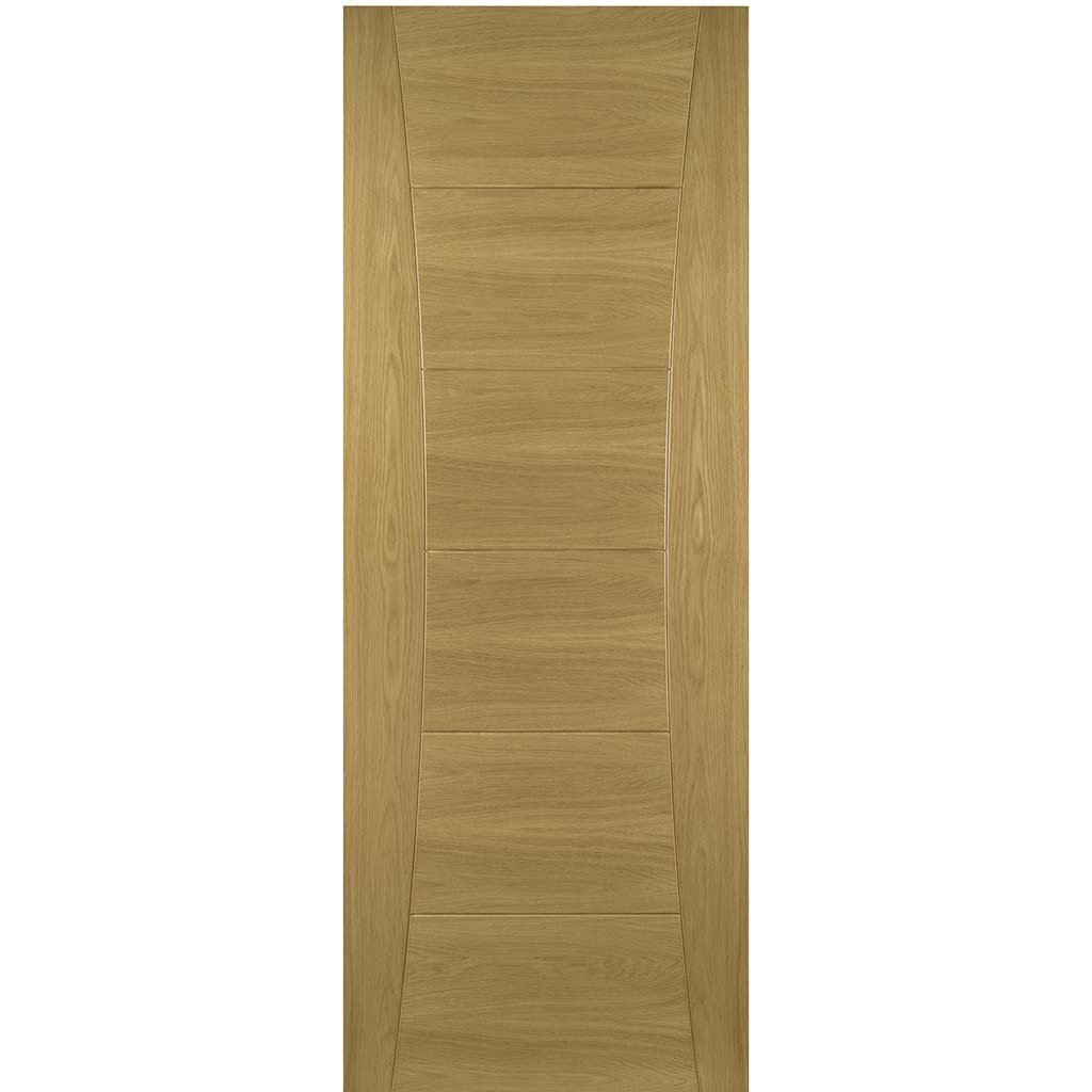 Two Folding Doors & Frame Kit - Pamplona Oak Flush 2+0 - Prefinished