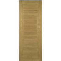 Pamplona Oak Flush Double Evokit Pocket Door Detail - Prefinished