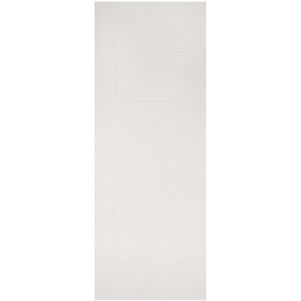 Pamplona Flush Absolute Evokit Single Pocket Door Detail - White Primed