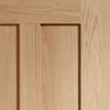 Bespoke Thruslide Novara Oak 2 Panel 2 Door Wardrobe and Frame Kit