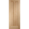 Bespoke Thruslide Novara Oak 2 Panel - 2 Sliding Doors and Frame Kit