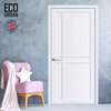 Glasgow 6 Panel Solid Wood Internal Door UK Made DD6314 - Eco-Urban® Cloud White Premium Primed
