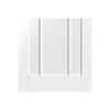 Bespoke Thrufold Worcester White Primed 3P Folding 2+0 Door