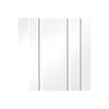 Bespoke Thrufold Worcester White Primed 3P Folding 3+0 Door