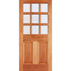 Exterior Pasteur Victorian Made to Measure Door - Fit Your Own Glass - 9 Pane