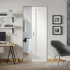 Pattern 10 Style Panel Absolute Evokit Pocket Door - Primed