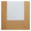 Pattern 20 Oak Door Pair - Clear Glass