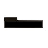 Tupai Rapido VersaLine Tobar Lever on Long Rose - Pearl Black Decorative Plate - Pearl Black