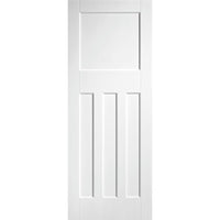 DX60 interior period style door in white