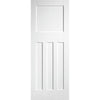 Three Folding Doors & Frame Kit - DX30's 2+1 Folding Panel Door - White Primed