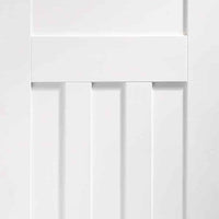 Four Folding Doors & Frame Kit - DX30's 3+1 Folding Panel Door - White Primed