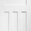 Four Folding Doors & Frame Kit - DX30's 2+2 Folding Panel Door - White Primed