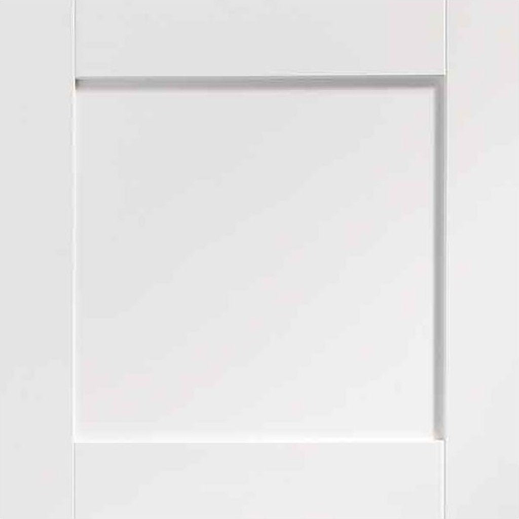 Four Folding Doors & Frame Kit - DX30's 3+1 Folding Panel Door - White Primed