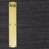 PF105E Engraved Push Plate, 457x76mm