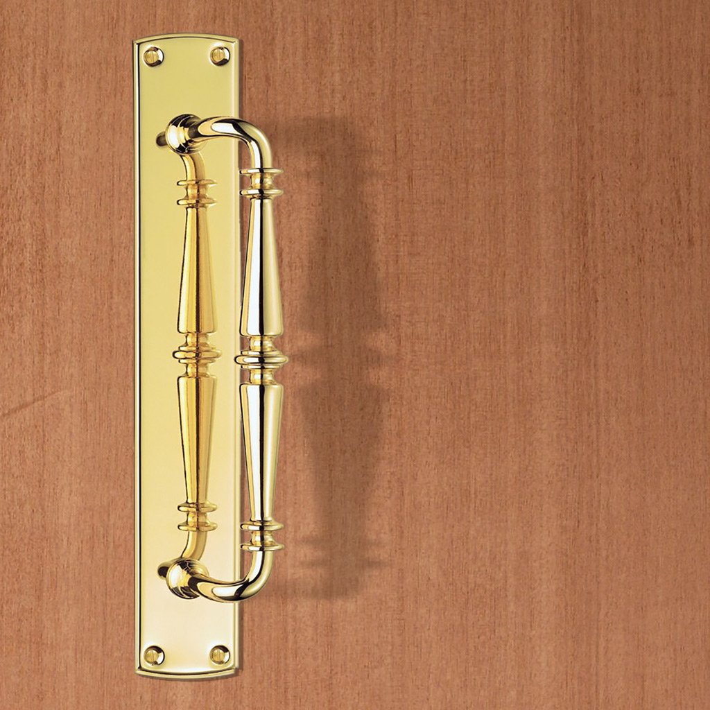 PF106 Ornate Pull Handle, 382x63mm - 2 Finishes
