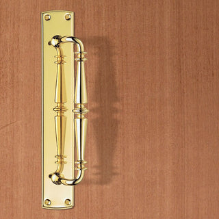 Image: PF106 Ornate Pull Handle, 382x63mm - 2 Finishes
