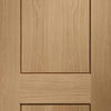 Bespoke Piacenza Oak 2P Flush Single Frameless Pocket Door Detail - Groove Design