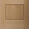 Bespoke Piacenza Oak 2P Flush Double Pocket Door Detail - Groove Design