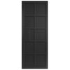 JB Kind Industrial Plaza Black Internal Door Pair - Prefinished