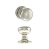 Harrogate Mushroom Old English Mortice Knob - Polished Nickel