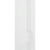 Single Glass Sliding Door - Polwarth 8mm Obscure Glass - Obscure Printed Design - Planeo 60 Pro Kit