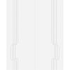 Double Glass Sliding Door - Solaris Tubular Stainless Steel Sliding Track & Polwarth 8mm Obscure Glass - Obscure Printed Design