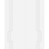 Double Glass Sliding Door - Polwarth 8mm Obscure Glass - Obscure Printed Design - Planeo 60 Pro Kit