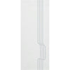 Polwarth 8mm Obscure Glass - Obscure Printed Design - Double Absolute Pocket Door
