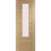 Bespoke Thrufold Portici Oak Glazed Folding 3+1 Door - Aluminium Inlay - Prefinished